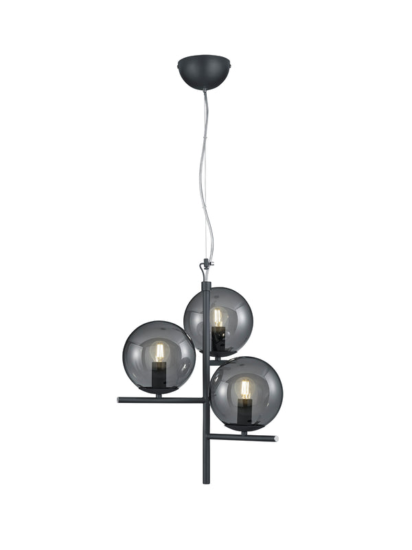 Suspension d'intérieur E14 en métal anthracite online