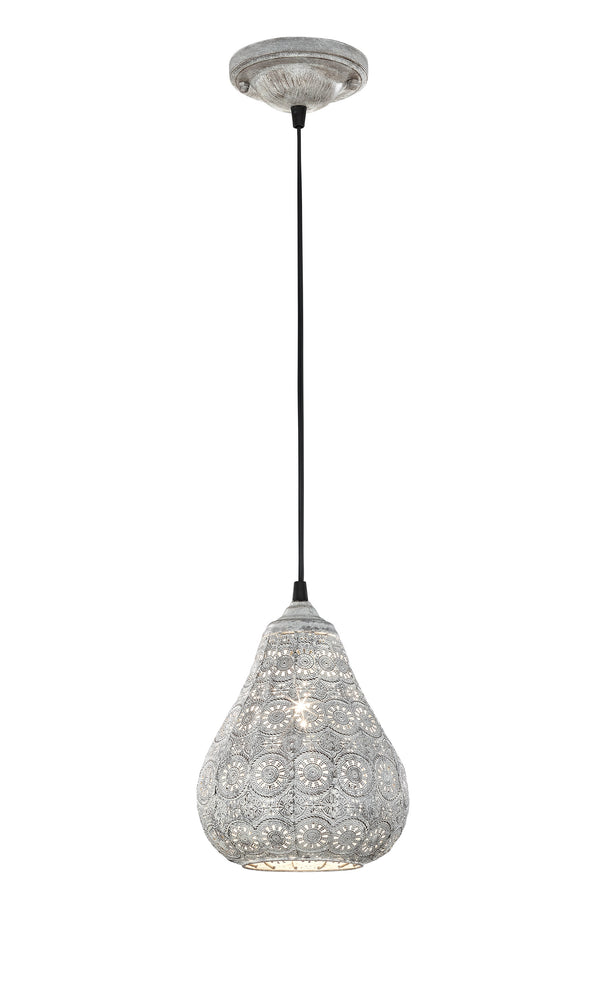 online Suspension d'intérieur E14 en métal gris antique