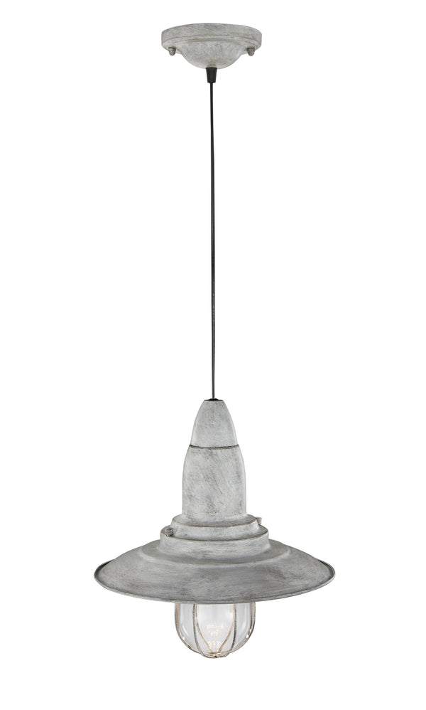 Suspension d'intérieur E27 en métal gris antique acquista