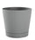 Vaso da Interno e Esterno Ø19x18cm in Polipropilene Orione 19 Fog Grey Grigio Chiaro