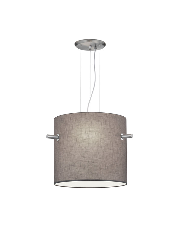 Lampe à suspension d'intérieur E27 en métal nickel mat acquista