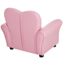 Poltroncina Mini per Bambini 59x41,5x49 cm in PVC Rosa-9