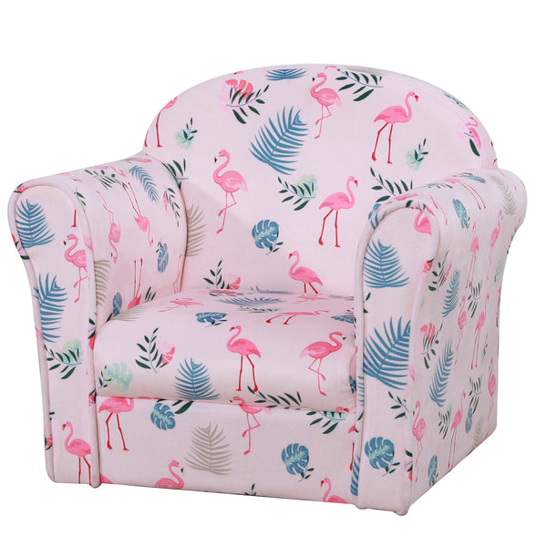 prezzo Mini fauteuil pour enfant avec flamants roses