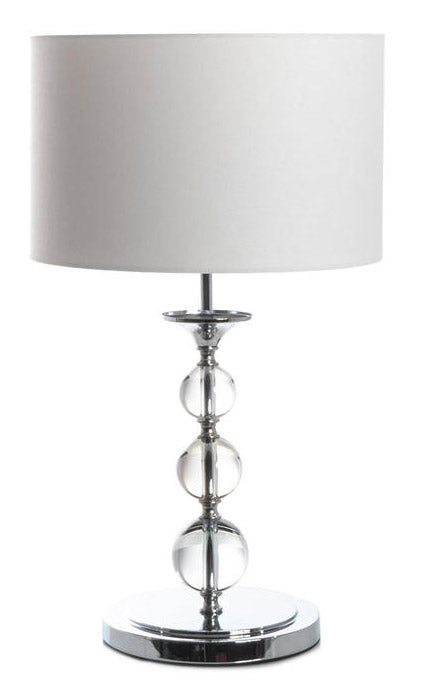 acquista Lampe de Table 36x36xH63 cm Giuditta abat-jour en tissu abat-jour blanc