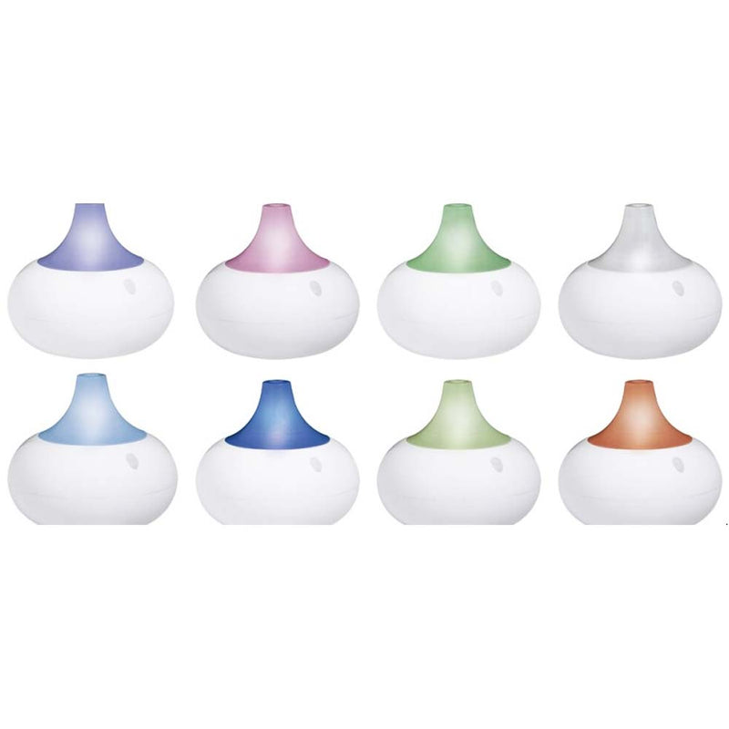 Diffusore Aromi USB Luce LED 8 Colori Aromaterapia Olio Profumato Bianco 140ml Grundig-3