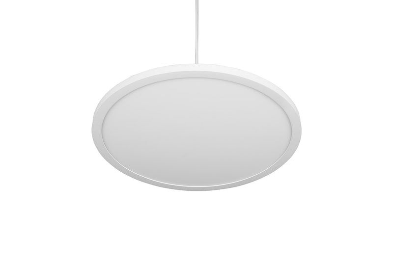 Lampada a Sospensione da Interno a LED in Metallo Bianco Opaco-5