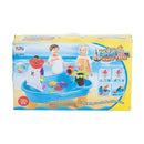 Set Giocattoli per Bambini 20pz Nave Pirata Mulino a Vento e Stampini -5