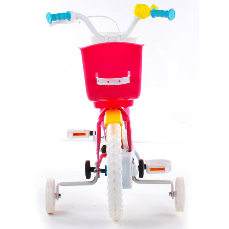 Bicicletta per Bambina 12" 1 Freno Peppa Pig Rosa-4