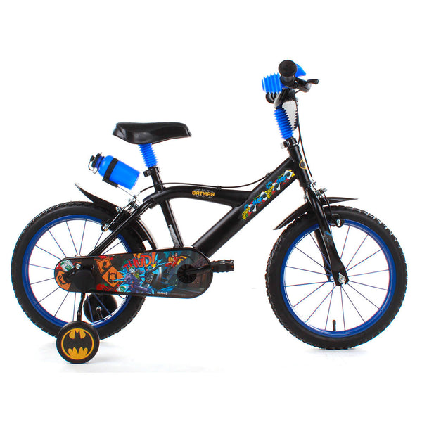 Bicicletta per Bambino 14" 2 Freni Batman Nera online