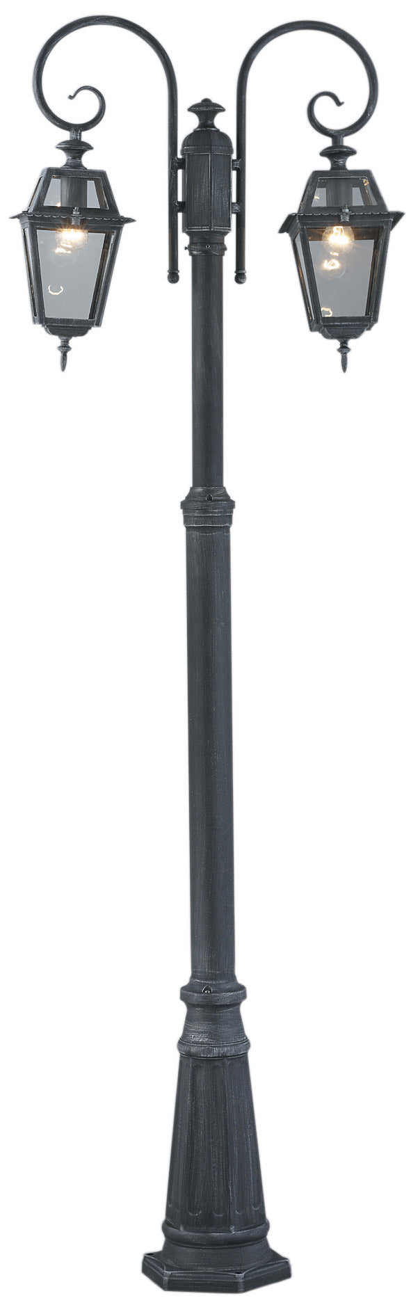 acquista Lampadaire d'extérieur Bauer Milano Gris H220 cm