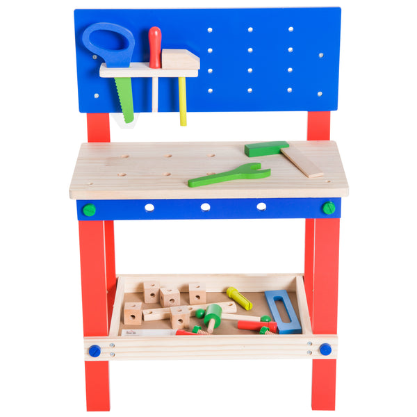 acquista Établi jouet en bois pour enfants avec 20 accessoires