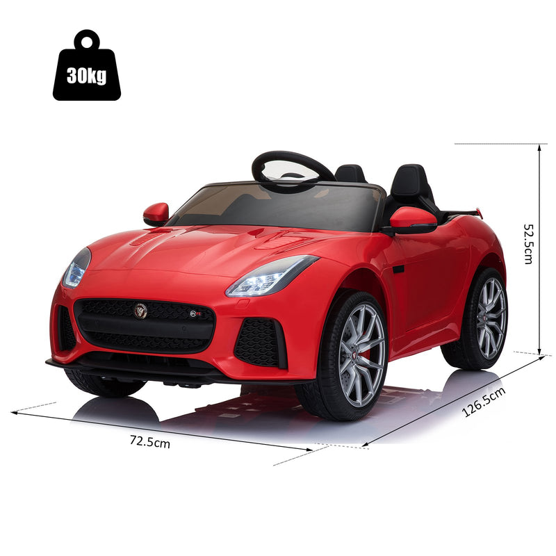 Macchina Elettrica per Bambini 12V Jaguar F-TYPE SVR-7