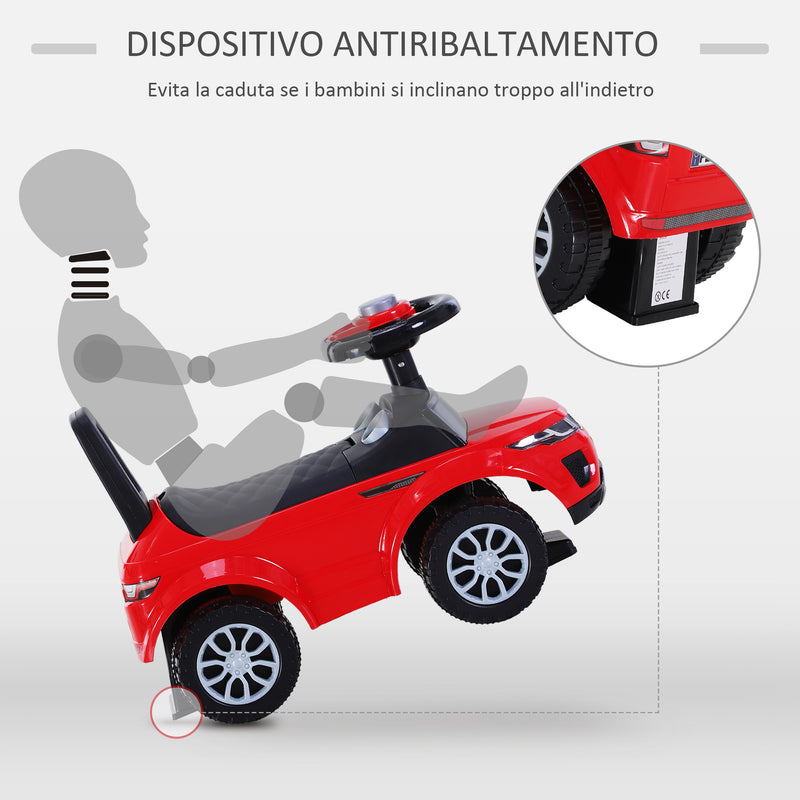 Auto Macchina Cavalcabile per Bambini Rossa-5