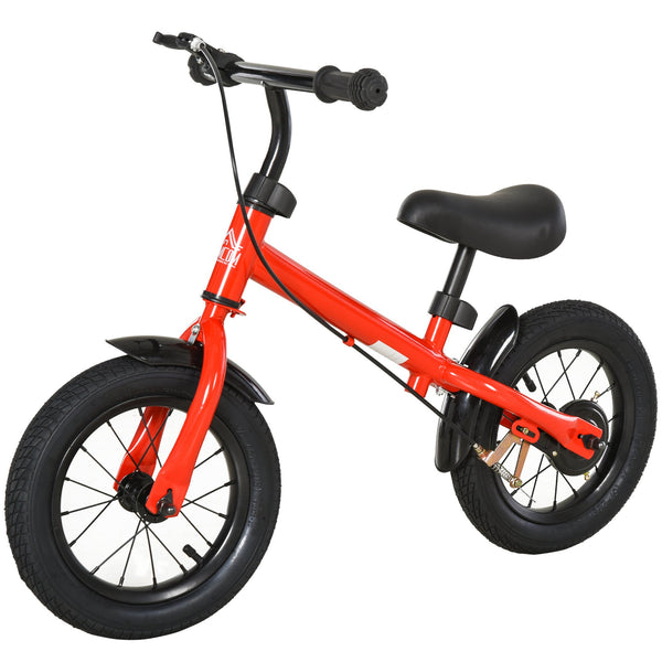Vélo Pédagogique pour Enfants 10" Sans Pédales Rouge prezzo