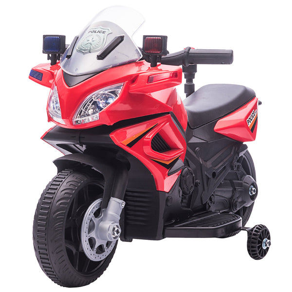 Moto Électrique Police pour Enfants 6V Police Rouge online