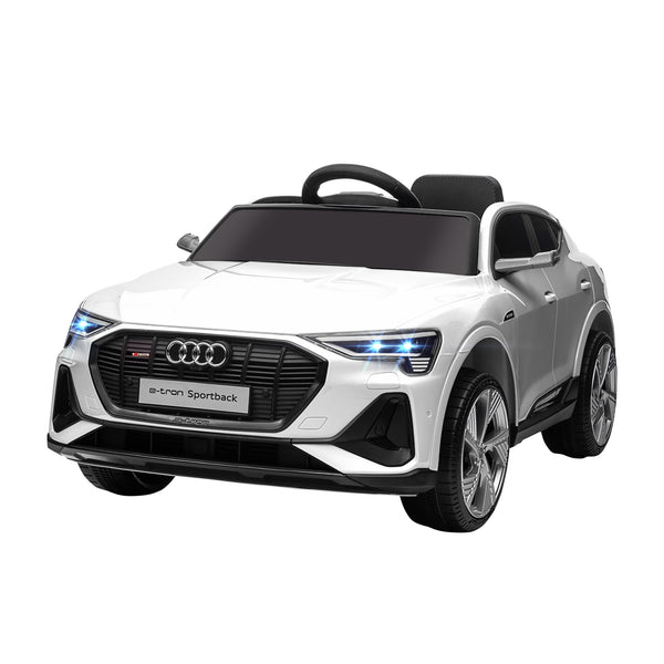 prezzo Voiture électrique pour enfants 12V Audi E-Tron Sportback Blanc