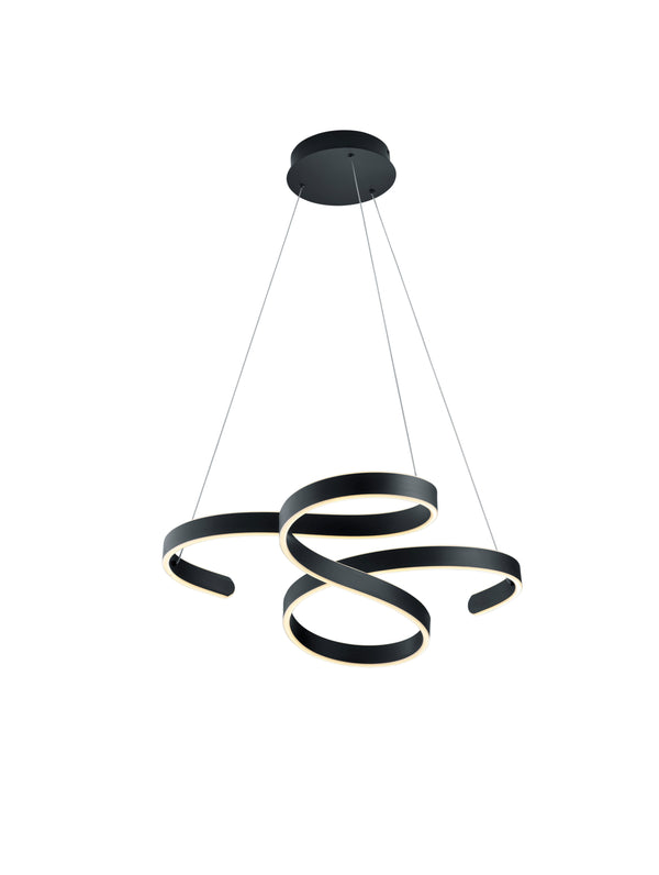 acquista Suspension d'intérieur LED en métal anthracite