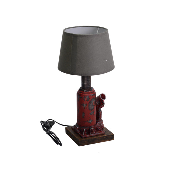 acquista Lampe en résine chapeau gris jack cm Ø22,5xh45