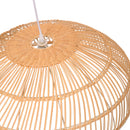 Lampadario in rattan naturale con attacco cm Ø60,5xhx21,5-3