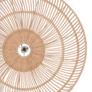 Lampadario in rattan naturale con attacco cm Ø60,5xhx21,5-4