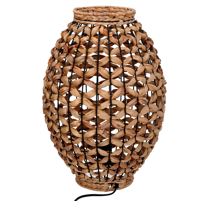 Lampada in rattan naturale con attacco cm ø31xh44,5-1