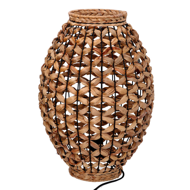 Lampada in rattan naturale con attacco cm ø31xh44,5-2