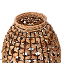 Lampada in rattan naturale con attacco cm ø31xh44,5-3