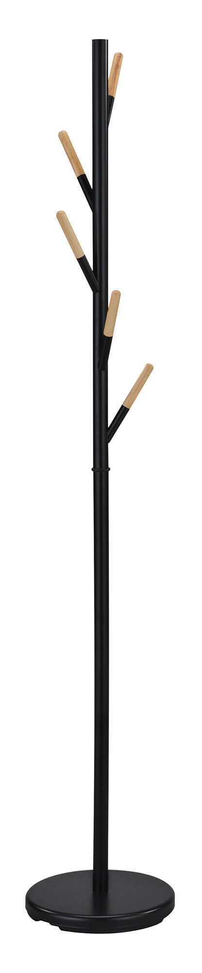 Portemanteau Motti Tree en acier noir Ø30x173 cm sconto