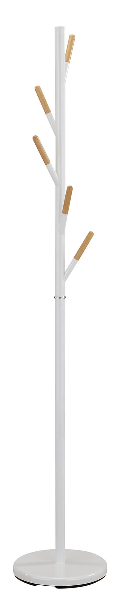 Porte-manteau en acier blanc Motti Tree Ø30x173 cm sconto