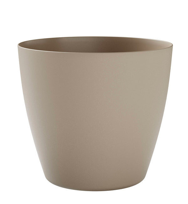 Vaso da Interno e Esterno Ø30x27 cm in Polipropilene Bayon 30 Milk Bianco Latte sconto