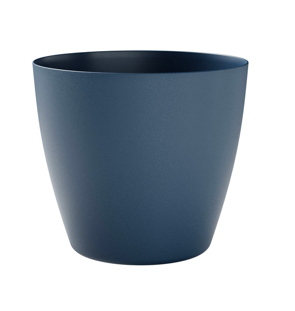 sconto Vaso da Interno e Esterno Ø50x45 cm in Polipropilene Bayon 50 Logoon Blu