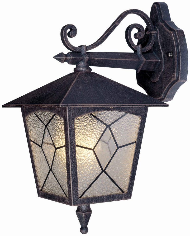 Lampada Lanterna da Parete 60W Bauer Classic Bronzo Antico-1