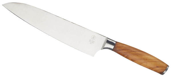 Couteau de Chef 34,5 cm avec Manche en Bois d'Olivier prezzo