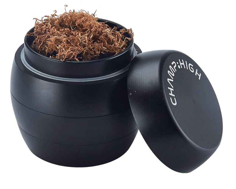 Grinder Ø40 mm 4 Livelli per Spezie Erbe e Tabacco Nero-4