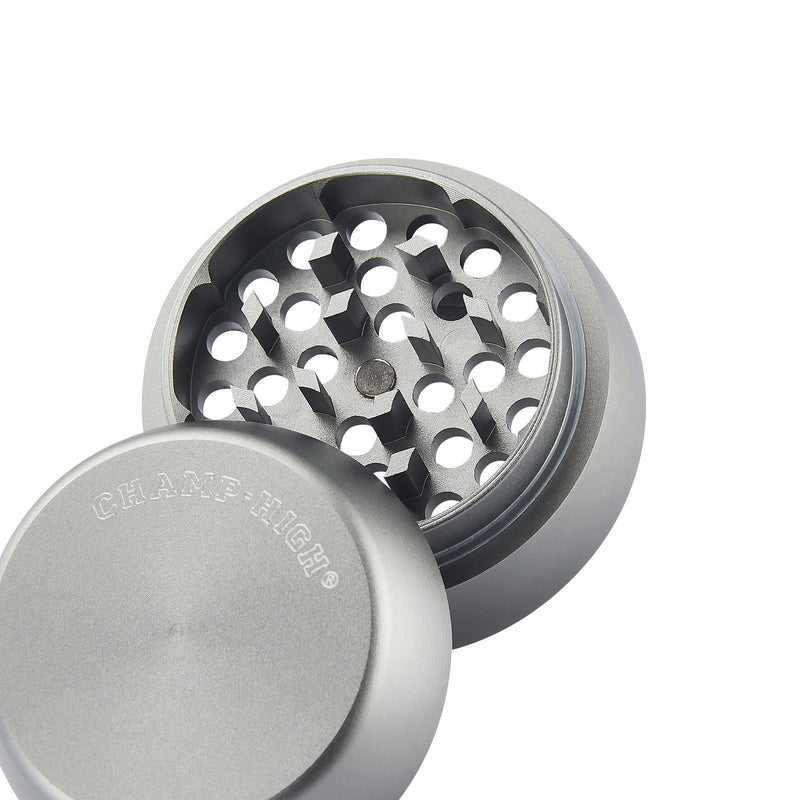 Grinder Ø40 mm 4 Livelli per Spezie Erbe e Tabacco Argento-8