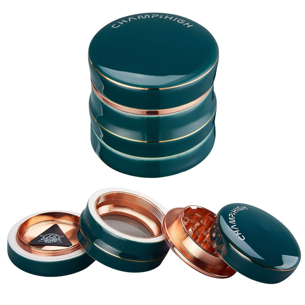 sconto Moulin Ø63 mm 4 Niveaux pour Epices, Herbes et Tabac en Porcelaine Verte