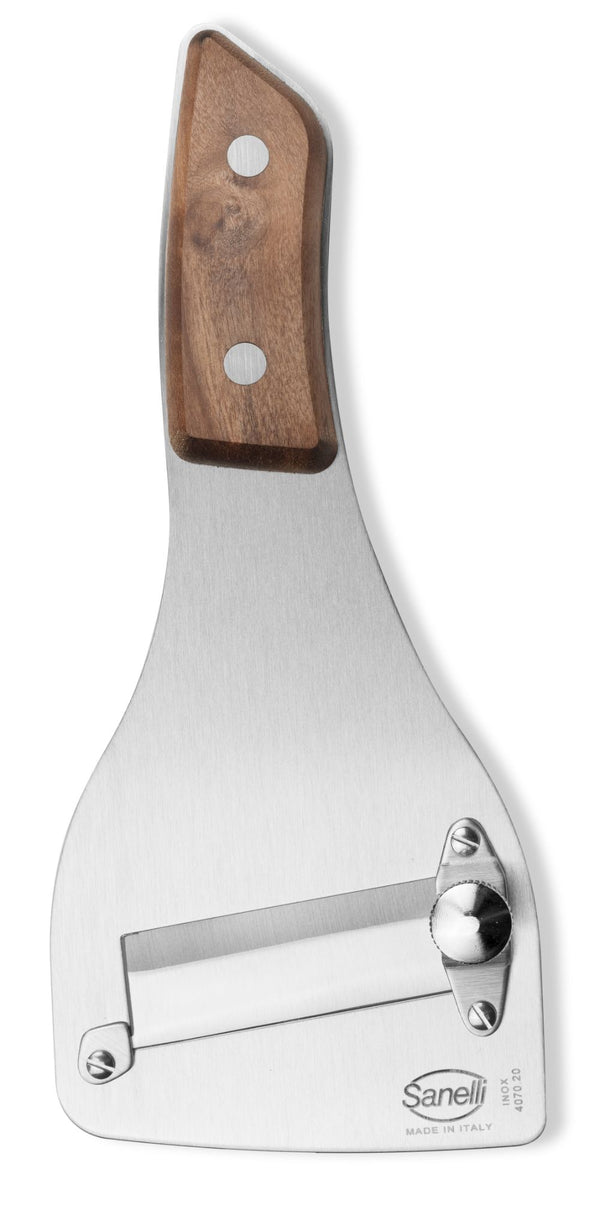 online Coupe-truffe avec lame lisse 6 cm en acier inoxydable manche en bois Sanelli San-Slice