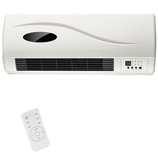 online Termoventilatore Caldobagno da Parete 2000W con Timer 24H Onda