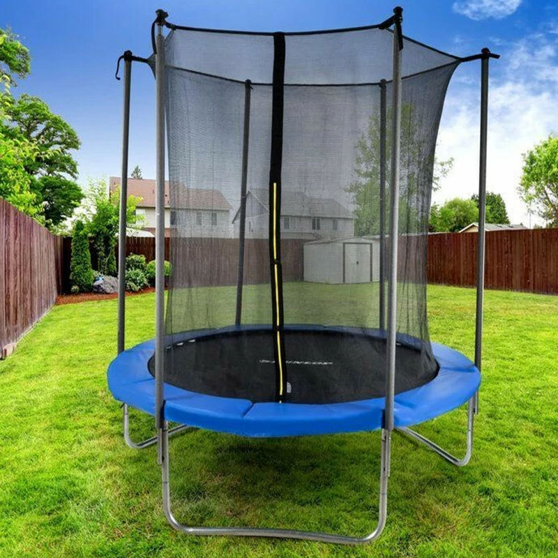 Trampolino Elastico da Giardino Ø305 cm con Rete di Sicurezza Dunlop-2