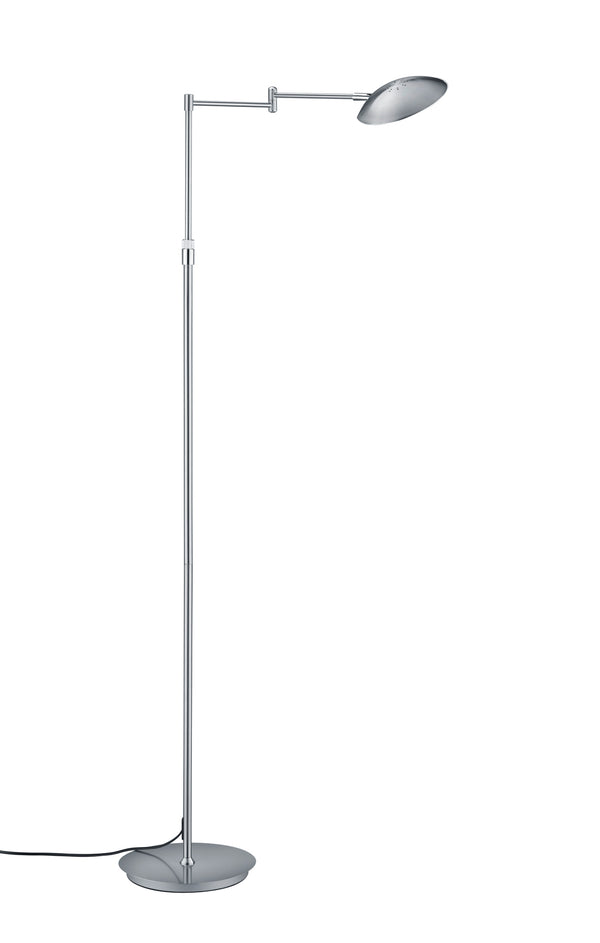 Lampadaire LED d'intérieur en Métal Nickel Mat sconto