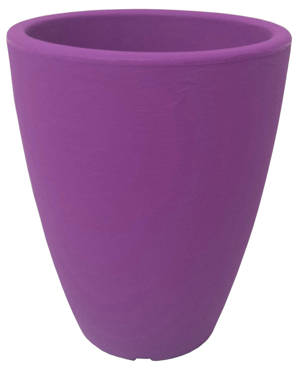 sconto Vase Rond Ø30x38 cm en Résine Bauer Adonis Violet