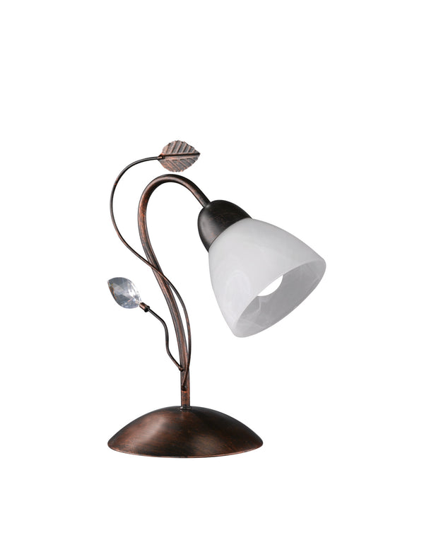 Lampe de table d'intérieur E14 en métal rouillé vieilli prezzo