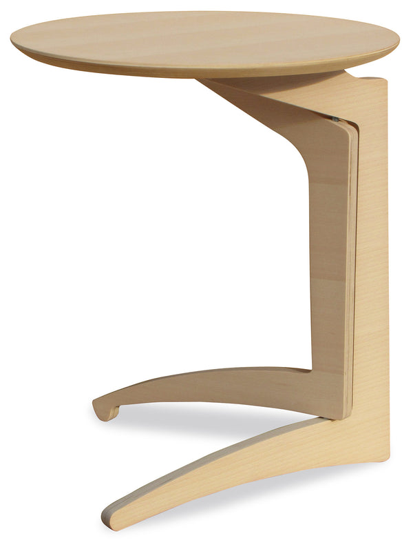 Table Basse Pliante de Salon Ø43x51 cm en Bois Naturel online