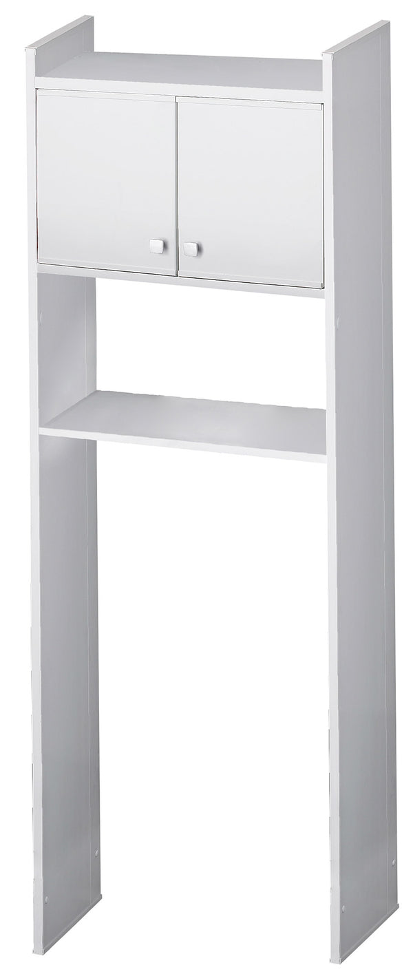 prezzo Etagère Gain de Place au dessus de Lave Linge 65x162x26,5 cm en PVC Blanc