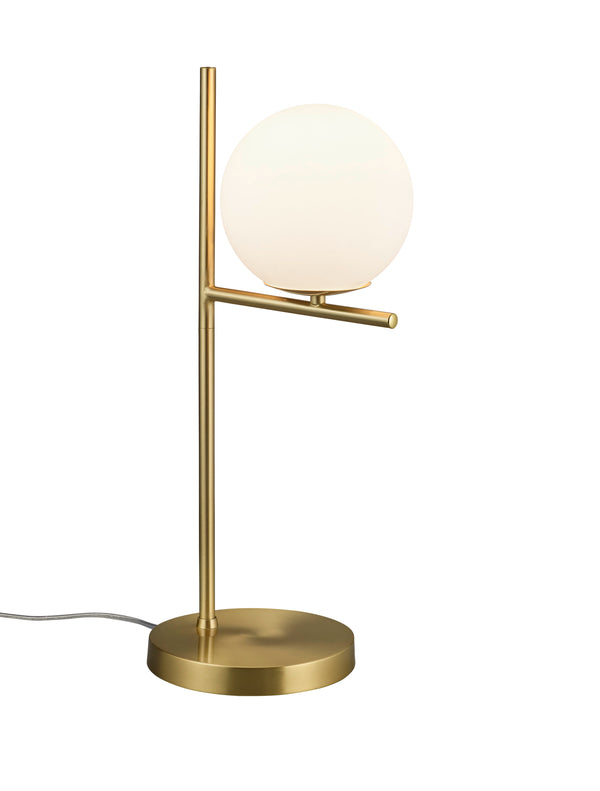 online Lampe de table d'intérieur E14 en métal laiton satiné