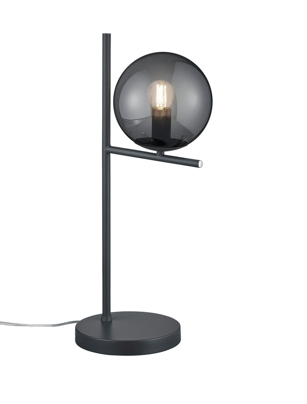 Lampe de table d'intérieur E14 en métal anthracite acquista