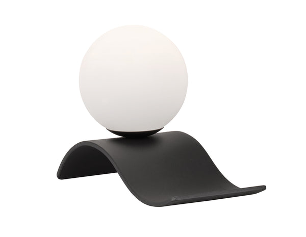 Lampe de table d'intérieur E14 en métal noir mat acquista