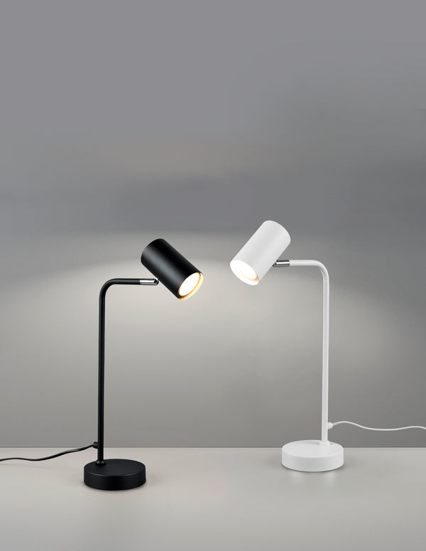 online Lampe de table Led d'intérieur en Métal Blanc Mat