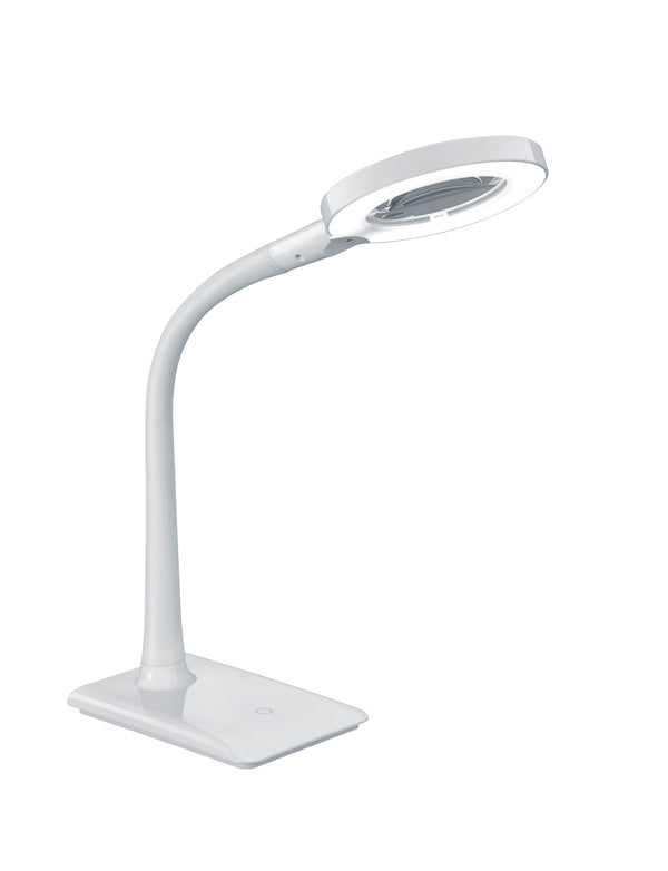 online Lampe de table LED d'intérieur en plastique blanc