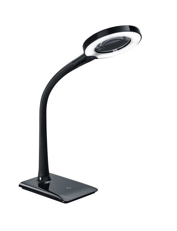 prezzo Lampe de table LED d'intérieur en plastique noir